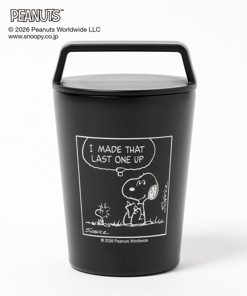 GLOBAL WORK（グローバルワーク）の「PEANUTS/サーモカフェタンブラー/634398（グラス/マグカップ/タンブラー・レディース・ホワイト/ブラック・FREE）」の10枚目の写真