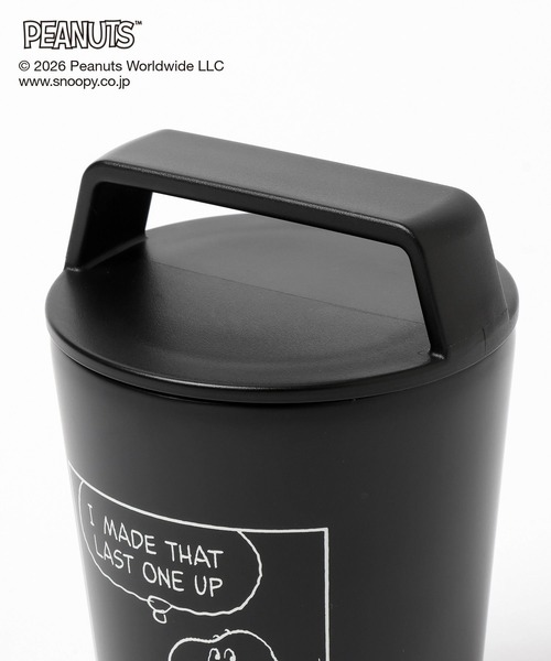GLOBAL WORK（グローバルワーク）の「PEANUTS/サーモカフェタンブラー/634398（グラス/マグカップ/タンブラー・レディース・ホワイト/ブラック・FREE）」の14枚目の写真