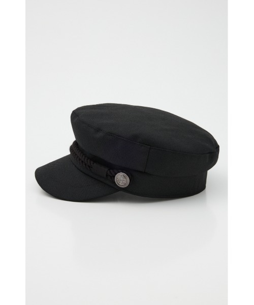 LAGUA GEM(ラグアジェム)の「STRIPE MARINE キャップ(キャップ・レディース・グレー/ブラック・FREE)」の5枚目の写真