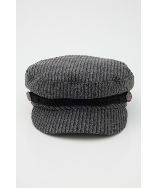 LAGUA GEM(ラグアジェム)の「STRIPE MARINE キャップ(キャップ・レディース・グレー/ブラック・FREE)」の12枚目の写真