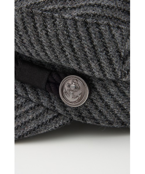 LAGUA GEM(ラグアジェム)の「STRIPE MARINE キャップ(キャップ・レディース・グレー/ブラック・FREE)」の14枚目の写真