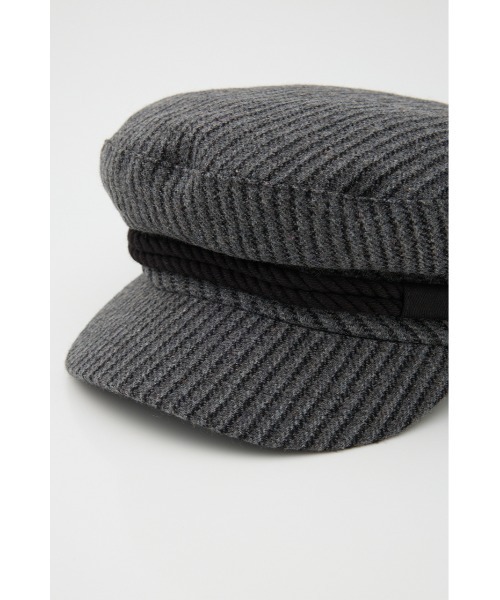 LAGUA GEM(ラグアジェム)の「STRIPE MARINE キャップ(キャップ・レディース・グレー/ブラック・FREE)」の15枚目の写真