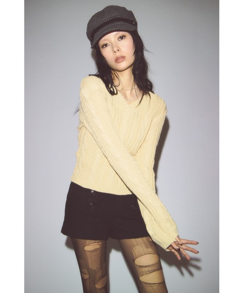 LAGUA GEM(ラグアジェム)の「STRIPE MARINE キャップ(キャップ・レディース・グレー/ブラック・FREE)」の18枚目の写真