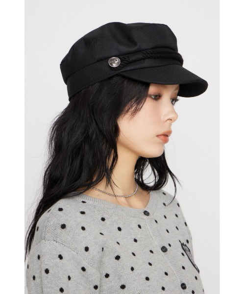 LAGUA GEM(ラグアジェム)の「STRIPE MARINE キャップ(キャップ・レディース・グレー/ブラック・FREE)」の22枚目の写真