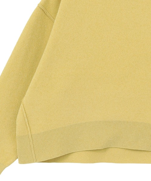 AMERICAN HOLIC（アメリカンホリック）の「【選べる丈】モールニットプルオーバー（ニット/セーター・レディース・アイボリー/ミント/マスタード/ブラック・L/M）」の16枚目の写真