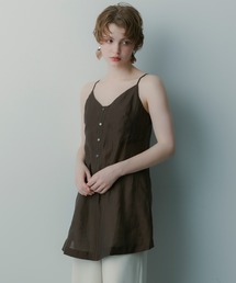 SERENO（セレーノ）の「リネンブレンド キャミソールチュニック（チュニック）」