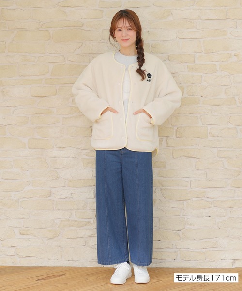 MQロゴボア ブルゾン（ブルゾン）｜MARY QUANT（マリークワント）の