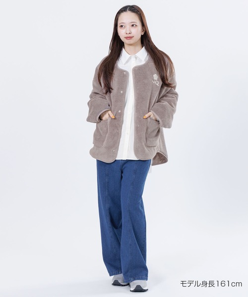 MQロゴボア ブルゾン（ブルゾン）｜MARY QUANT（マリークワント）の