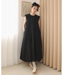 moi tytto（モイテュット）の「ノースリーブバルーンワンピ（ワンピース）」