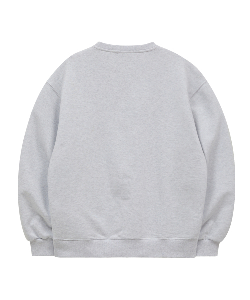 HOODHOOD(フッドフッド)の「エイリアンスローガンマンツーマンメランジホワイト(スウェット・レディース・その他・1/2)」の6枚目の写真