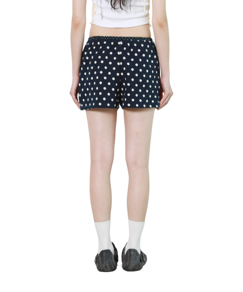 PIECEMAKER（ピースメーカー）の「DOT LAYERED SHORT PANTS (NAVY)（その他パンツ・レディース・その他・FREE）」の3枚目の写真