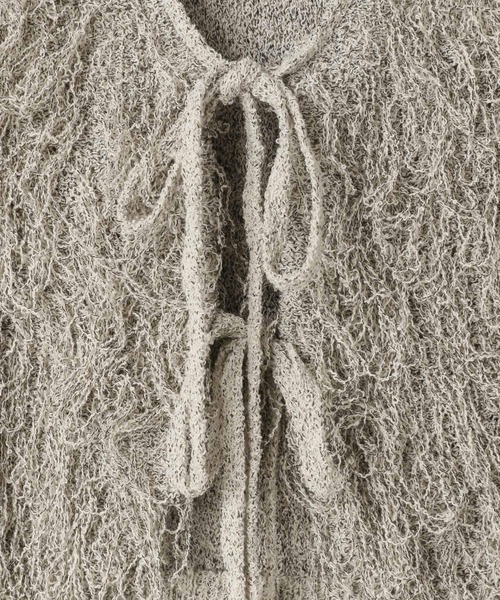 LOWRYS FARM(ローリーズファーム)の「2WAYフリンジベスト 644658(ベスト・レディース・グレー/ブラック/アイボリー・FREE)」の13枚目の写真