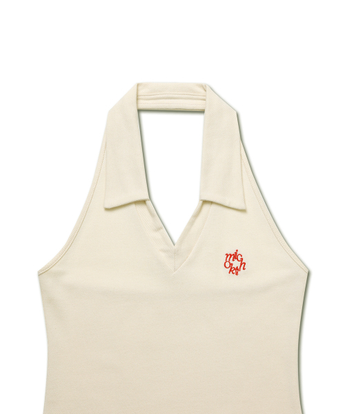 MICHIKO LONDON（ミチコ ロンドン）の「ホルターネックPKトップクリーム（Tシャツ/カットソー・レディース・その他・M/S）」の18枚目の写真