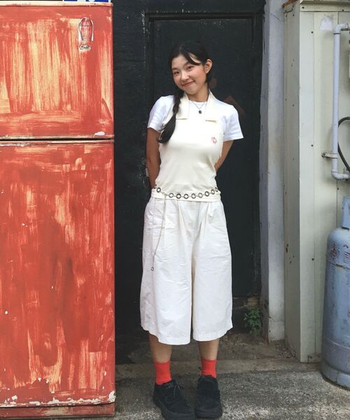 MICHIKO LONDON（ミチコ ロンドン）の「ホルターネックPKトップクリーム（Tシャツ/カットソー・レディース・その他・M/S）」の5枚目の写真