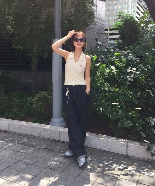 MICHIKO LONDON（ミチコ ロンドン）の「ホルターネックPKトップクリーム（Tシャツ/カットソー・レディース・その他・M/S）」の8枚目の写真