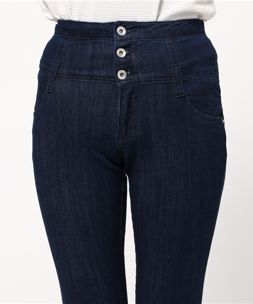 Heather（ヘザー）の「HEハイウエストスキニーFW3 709577（デニム