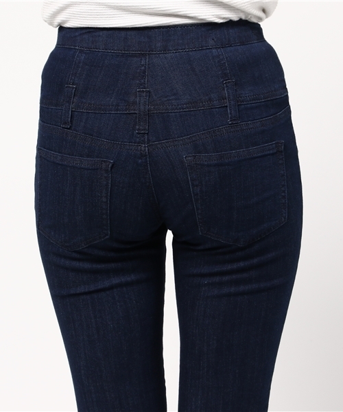 Heather（ヘザー）の「HEハイウエストスキニーFW3 709577（デニム