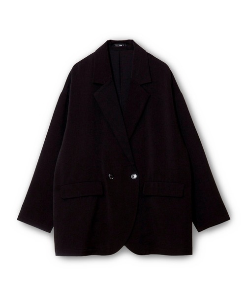 OSMOSIS(オズモーシス)の「バックタックジャケット(テーラードジャケット・レディース・ブラック/グレイッシュベージュ/ライトベージュ・ONE SIZE)」の11枚目の写真