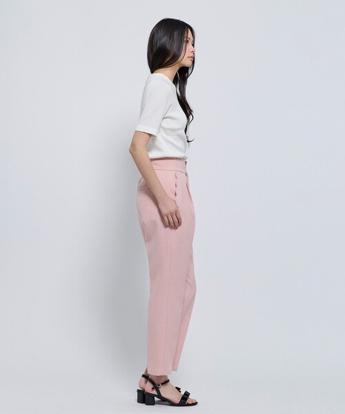 TOCCA(トッカ)の「HONEYCOMB MESH KNIT ニットトップス(ニット/セーター・レディース・ピンク系・MEDIUM/SMALL)」の7枚目の写真