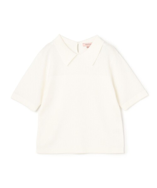 TOCCA(トッカ)の「HONEYCOMB MESH KNIT ニットトップス(ニット/セーター・レディース・ピンク系・MEDIUM/SMALL)」の13枚目の写真