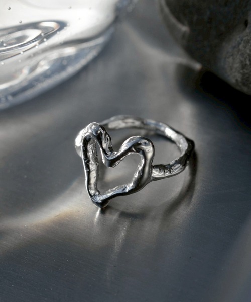 norme（ノーム）の「【SILVER925】ノーム オープン ハート リング /  norme open heart ring（リング・レディース・シルバー・M/S/L）」の2枚目の写真
