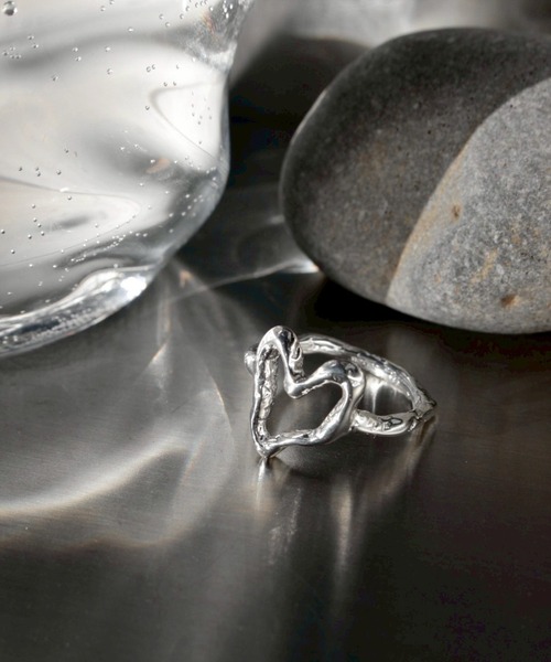 norme（ノーム）の「【SILVER925】ノーム オープン ハート リング /  norme open heart ring（リング・レディース・シルバー・M/S/L）」の3枚目の写真