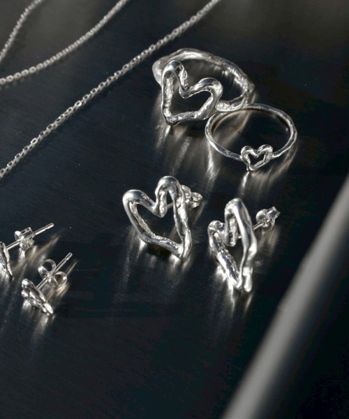 norme（ノーム）の「【SILVER925】ノーム オープン ハート リング /  norme open heart ring（リング・レディース・シルバー・M/S/L）」の4枚目の写真