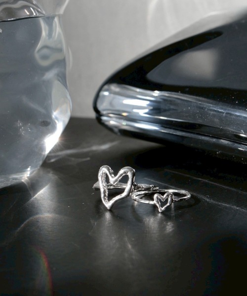 norme（ノーム）の「【SILVER925】ノーム オープン ハート リング /  norme open heart ring（リング・レディース・シルバー・M/S/L）」の7枚目の写真