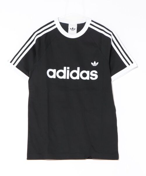 adidas アディダス M 3-STRIPES SLIM RINGER TEE ショートスリーブ