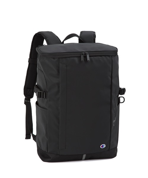 Champion(チャンピオン)の「チャンピオン リュックサック ボックス型 通学 68901(バックパック/リュック・メンズ・ブラック/オレンジ系その他/ブルー系その他・FREE)」の2枚目の写真