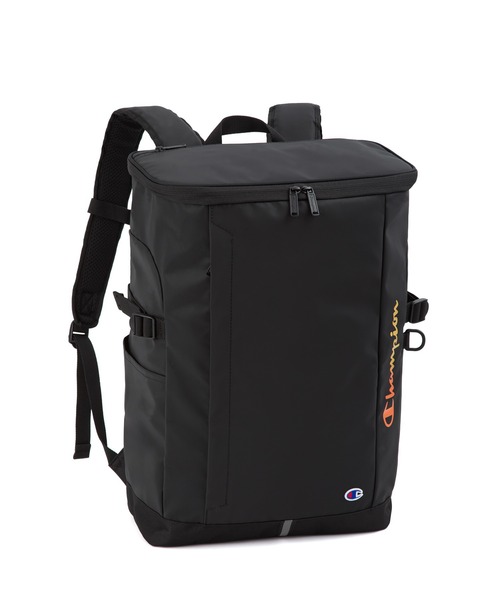Champion(チャンピオン)の「チャンピオン リュックサック ボックス型 通学 68901(バックパック/リュック・メンズ・ブラック/オレンジ系その他/ブルー系その他・FREE)」の9枚目の写真
