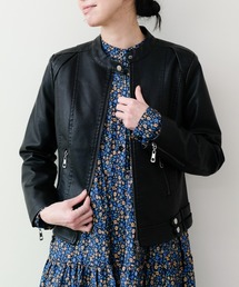 DOLLUPOOPS | Minimal Riders Jacket(ミニマルライダースジャケット)(ライダースジャケット)