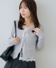 Another Branch olive des olive（アナザーブランチオリーブデオリーブ）の「レースドッキングVCD（カーディガン/ボレロ）」