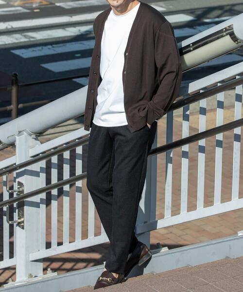 URBAN RESEARCH ROSSO MEN（アーバンリサーチロッソメン）の「『セットアップ対応』『速乾』　シリウステーパードイージースラックス（スラックス・メンズ・ネイビー/ブラック・X-LARGE/LARGE/MEDIUM）」の5枚目の写真