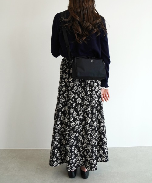MACKINTOSH PHILOSOPHY（ﾏｯｷﾝﾄｯｼｭ ﾌｨﾛｿﾌｨｰ）の「ショルダーバッグ マッキントッシュ6W06  3L フロントポケット 19132（ショルダーバッグ・メンズ・ベージュ/ブラック/グレー・FREE）」の5枚目の写真