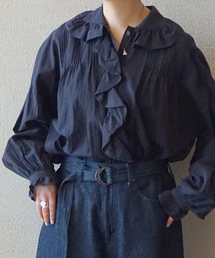 JOURNAL STANDARD LUXE（ジャーナルスタンダード　ラックス）の「80コットンローンフリルブラウス（シャツ/ブラウス）」