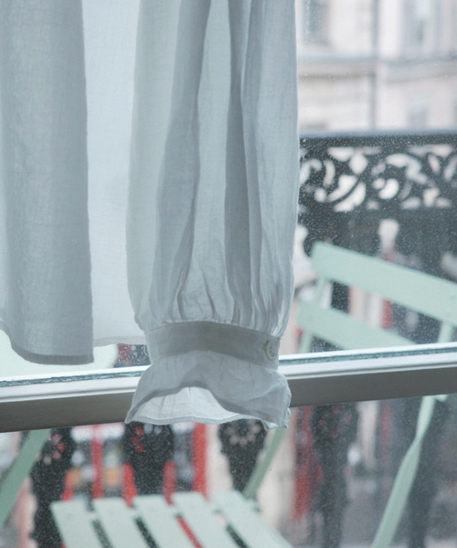 JOURNAL STANDARD LUXE（ジャーナルスタンダード　ラックス）の「80コットンローンフリルブラウス（シャツ/ブラウス・レディース・ホワイト/ブラック・FREE）」の15枚目の写真