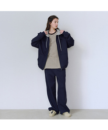 Play block hood zip-up