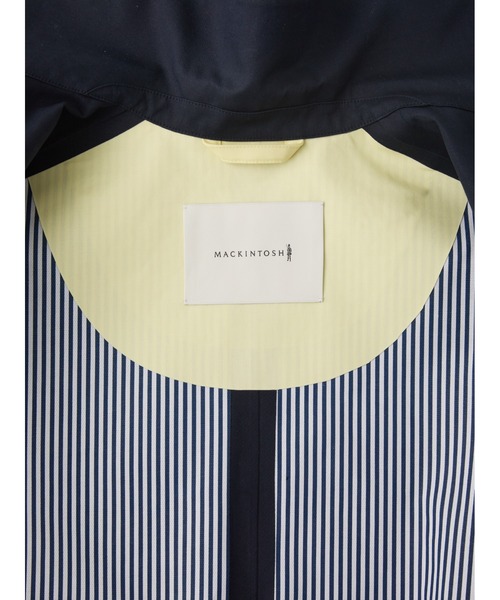 Mackintosh(マッキントッシュ)の「HUMBIE SHORT MB(ステンカラーコート・レディース・ネイビー・4/6)」の3枚目の写真