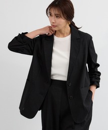 BARNYARDSTORM | 【『BABALOG』YouTubeご紹介アイテム】BARNYARDSTORM / CONFITリネンテーラージャケット<セットアップ対応>(テーラードジャケット)