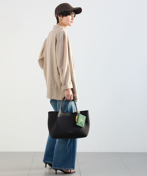 BARNYARDSTORM（バンヤードストーム）の「BARNYARDSTORM / CONFITリネンテーラージャケット＜セットアップ対応＞【『ネルソンさん』YouTubeご紹介アイテム】（テーラードジャケット・レディース・ベージュ/ブラック・M/S）」の17枚目の写真