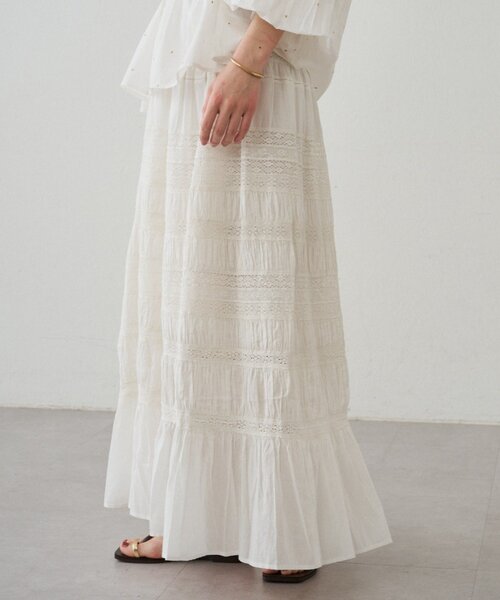 LOUNGEDRESS（ラウンジドレス）の「【INDIA】ギャザーティアードレース