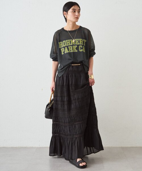 LOUNGEDRESS（ラウンジドレス）の「【INDIA】ギャザーティアードレース