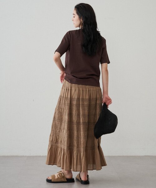 LOUNGEDRESS（ラウンジドレス）の「【INDIA】ギャザーティアードレース
