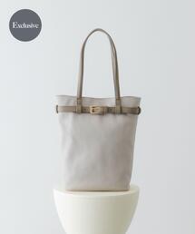 『別注』BEAURE×RODESKO　カウレザーベルトデザイントートバッグ