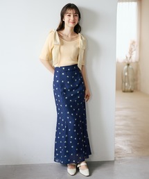 31 Sons de mode | 2026春夏新作 ドット×フラワーマーメイドスカート(スカート)