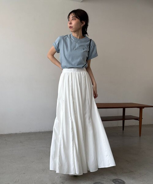 CAPRICIEUX LE'MAGE（カプリシューレマージュ）の「【低身長サイズあり】ランダム切替フレアスカート（スカート・レディース・ブラック/ホワイト/グレー・36/PS/38）」の22枚目の写真