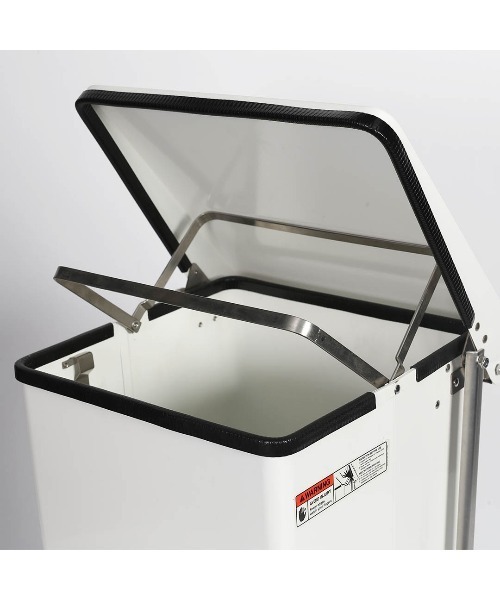 DULTON(ダルトン)の「PEDAL BIN 90L WHITE/ゴミ箱 90L(ダストボックス・メンズ・ホワイト・90L)」の9枚目の写真