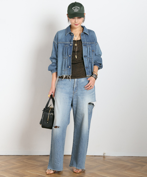 AP STUDIO(エーピーストゥディオ)の「メタリックリブニット(ブラック)(タンクトップ・レディース・ブラック・FREE)」の7枚目の写真