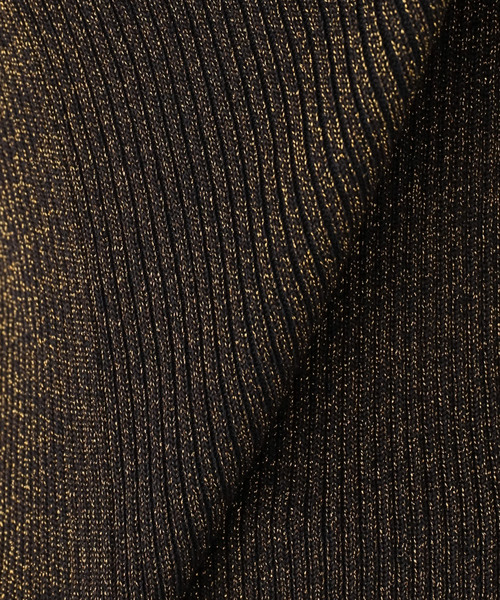 AP STUDIO(エーピーストゥディオ)の「メタリックリブニット(ブラック)(タンクトップ・レディース・ブラック・FREE)」の15枚目の写真